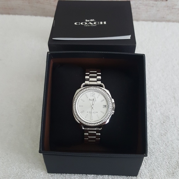 coach crystal watch